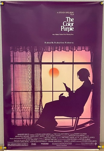 THE COLOR PURPLE ROLLED ORIGINAL ONE SHEET MOVIE POSTER WHOOPI GOLDBERG (1985) - 第 1/1 張圖片