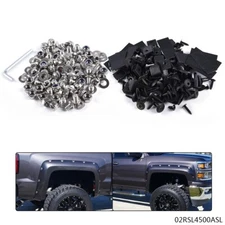 Fender Flares Screw/Bolt Hardware Kit Fit For Chevy Universal Pocket/Rivet Style