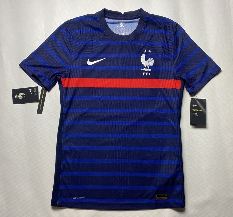 France EURO 2020-2021 NIKE Vapor Match home shirt jersey BNWT adult SIZE S