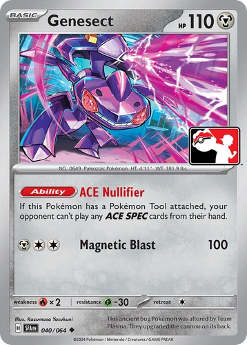 Genesect 040/064 Prize Pack Series Cards