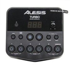 Alesis Turbo Electronic Drum Module with Power Supply for Turbo Mesh Kit
