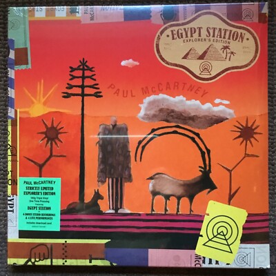 33t Paul McCartney - Egypt Station - STRICTLY LIMITED EXPLORER'S EDITION - 3 LP
