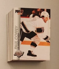 1992 PRO SET NHL HOCKEY CARDS STARTER SET (LOT OF 59 CARDS)