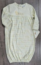 Baby Boy Girl New Vintage Carter's Classic One Size 0-3 Month Duck Sleep Gown