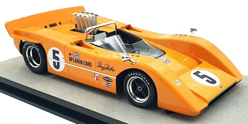Tecnomodel escala 1/18 TM18-252B McLaren M8A Can-Am 1968 #5 D.Hulme Foto 3 de 4
