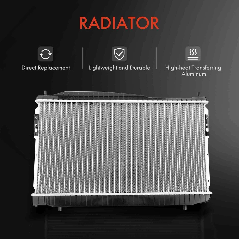 Radiador con enfriador de aceite para Chevrolet Epica Suzuki Verona 2004-2006 L6 2,5 L automático Foto 2 de 4