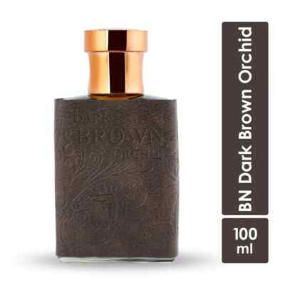 BN Parfums Dark Brown Orchid Men 100ml 3.4oz Lasting Eau De