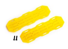Traxxas 8121A Yellow Traction Boards Sand Ramps and Mounting Hardware for TRX-