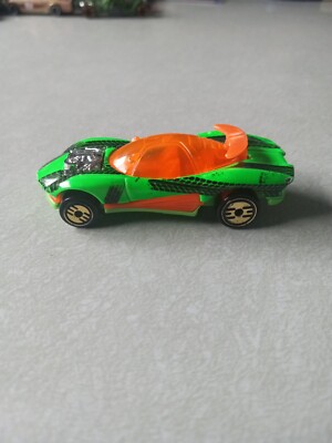 Vintage 1991 Hot Wheels Track System Flashfire Bright Green Rare Good Malaysia 