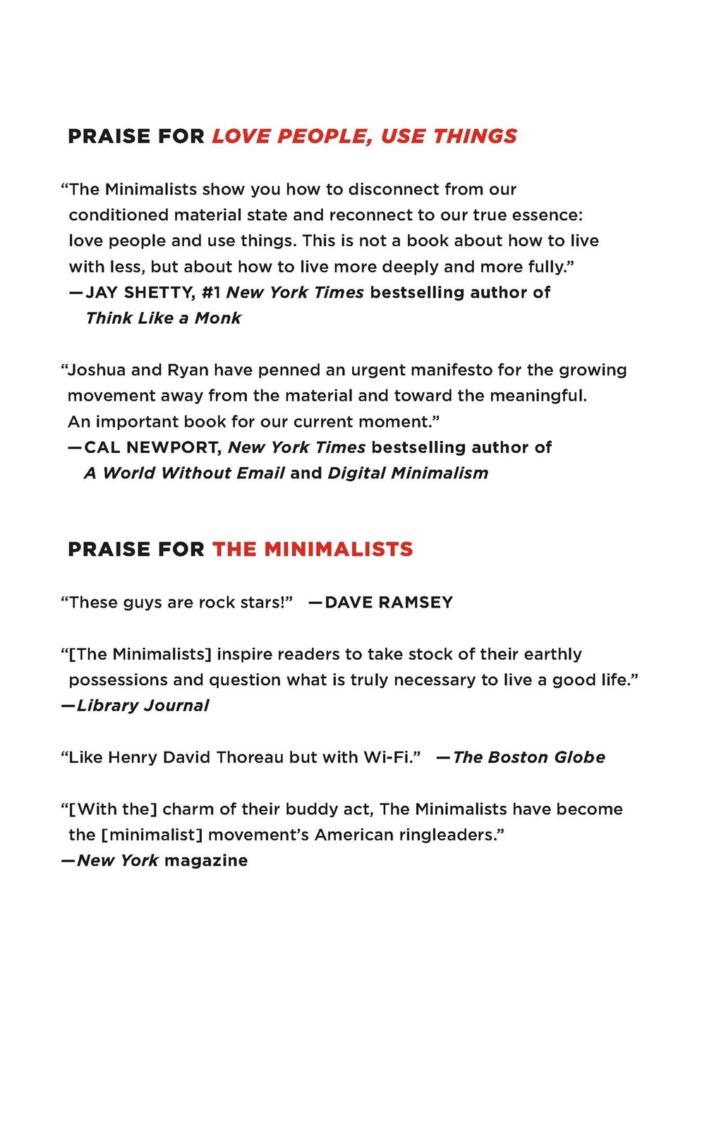 Thumbnail - Love People, Use Things | Because The Opposite Never Works | Millburn