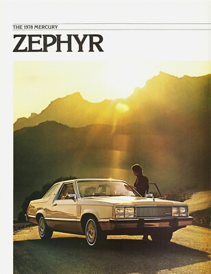 1978 Mercury Zephyr Z-7 Sedans Wagon Dealer Sales Brochure | eBay