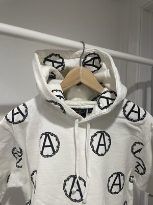 Supreme x Undercover Anarchy Hooded Sweatshirt White Size Large | eBay