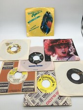 45 vinyl LOT 7 record LOT-Benatar Jennings Disney Stevens Ringo Axel F Bee Gees