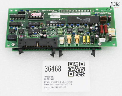 pri  36468 TOKYO ELECTRON PCB,EPD MON BD 1808-022004-11 W/881-621473-4