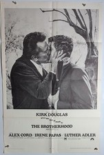 THE BROTHERHOOD Original 1sh Movie Poster Kirk Douglas Alex Cord Irene Papas