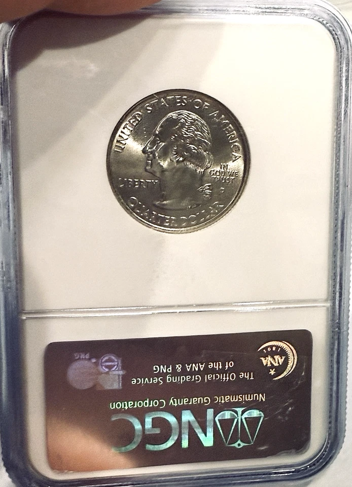 2005-P Oregon State 25c SMS ~~ NGC MS67 ~~ STUNNING Coin ~~ NICE - Image 2 of 2