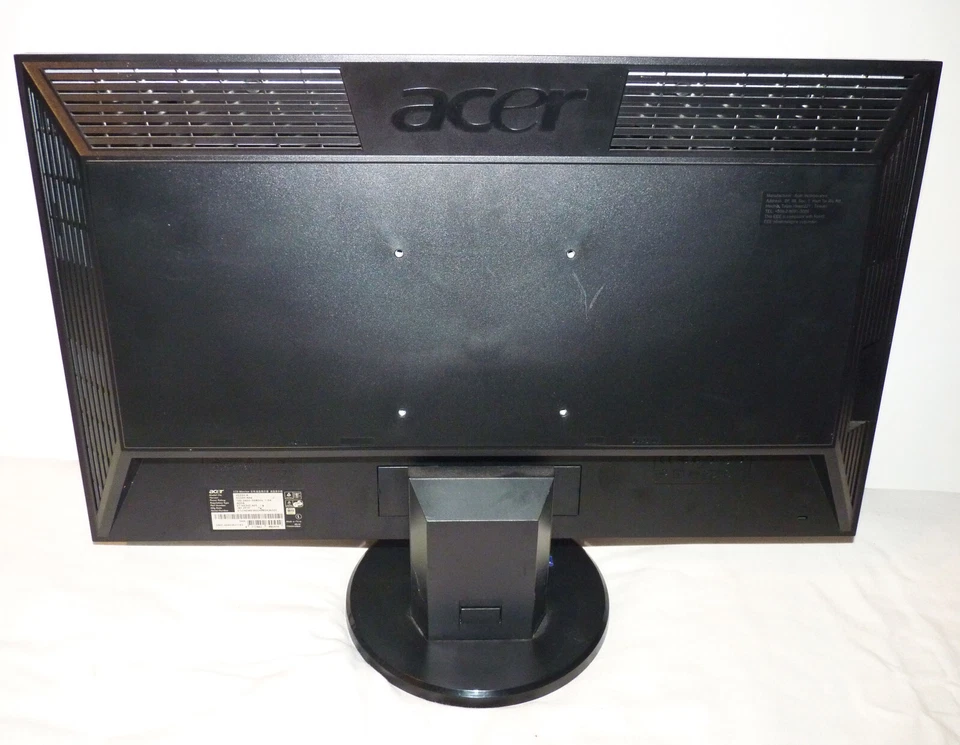 Écran PC ordinateur - ACER V233HAbd - LCD 23" 16:9 - VGA DVI-D - Test OK - Photo 4/4