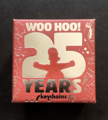 The Simpsons 25th Anniversary KeyChain Series (Unopened) Kidrobot X