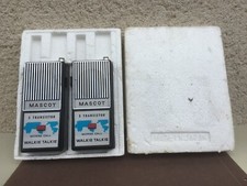 Ancienne paire de talkie walkie / Mascot 5 / Japan / Jouets / Jeux