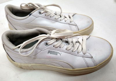 Puma Women's  373896-01 White Casual Shoes,  Sneakers,  Size 6.5