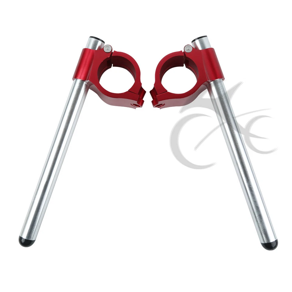 Manillar con clip de 50 mm apto para Suzuki GSXR1000 01-11 Honda CBR1000RR 2004-2010 Foto 3 de 4