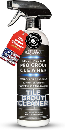 Grout Cleaner 16oz - Heavy Duty Tile & Grout Stain Remover for Floors, Showers &