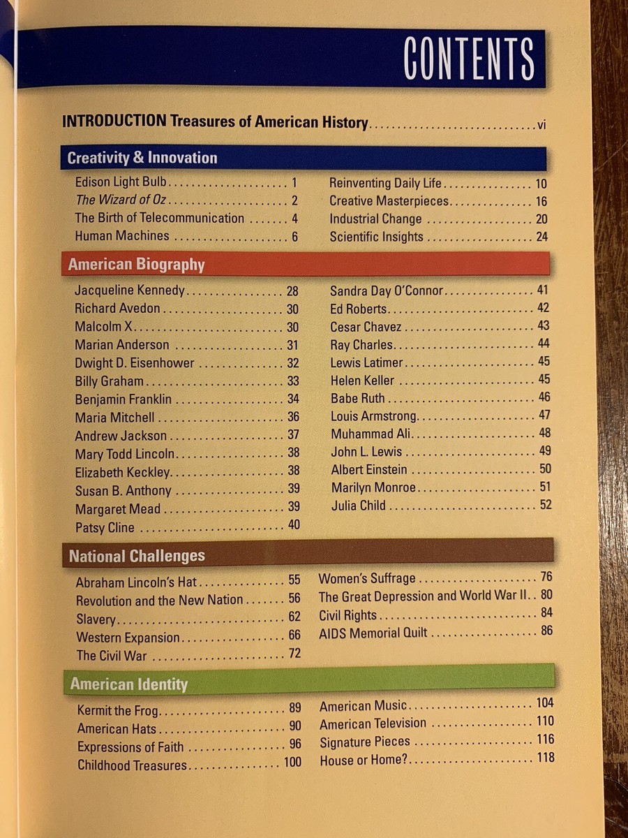 Smithsonian Treasures of American History by Kathleen M. Kendrick