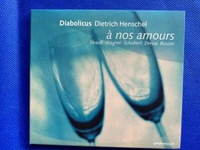 NEW Diabolicus - A nos amours CD Straus Wagner Shubert Denza Busoni