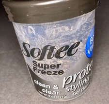 Softee Protein Super Freeze Hair Styling Gel, 8 Ounce