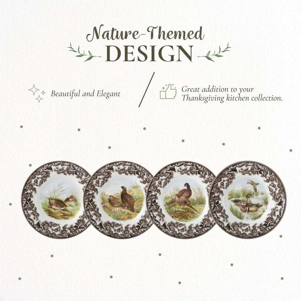 Placas de canapé Spode Woodland - Juego de 4 Foto 2 de 4