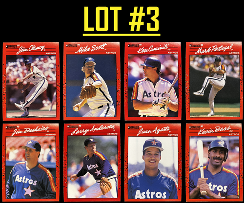 HOUSTON ASTROS TEAM MENGE ~ VERSCHIEDENE SETS & JAHRE ~ MEHRFACHKAUFRABATTE! - Bild 26 von 50