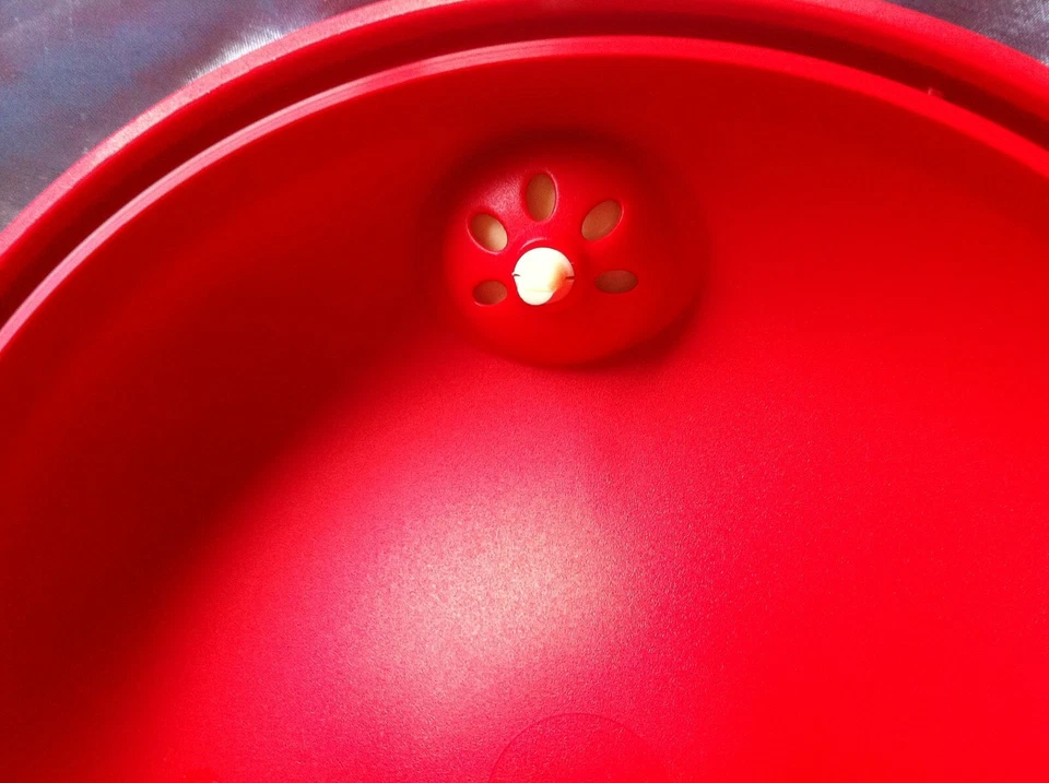 Tupperware Mikrowelle Topf microplus MikroFix 1,5 rot Microfix I52 mikroplus tup - Bild 3 von 4