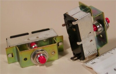 NIKKO ELECTRIC - NW-1-S - Circuit Breaker. 0.8Amp. Pushbutton Reset. New