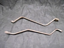 Lot of 2 K-D Off Set Metric & SAE Wrenches Made In USA Chrome  Mechanics Tools  