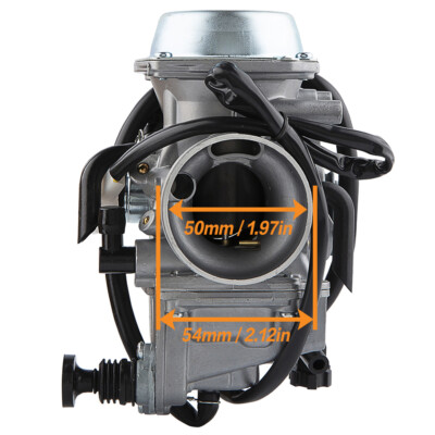 Takane E Hana TRX350 Carburetor For Honda Rancher 350 TRX350TM TRX350TE 350ES 350FE 350FMTE 2000-2006 4 Stroke ATV New Carb W/Air Filter Oil Filter Thunder 3 Manga - Foto 6