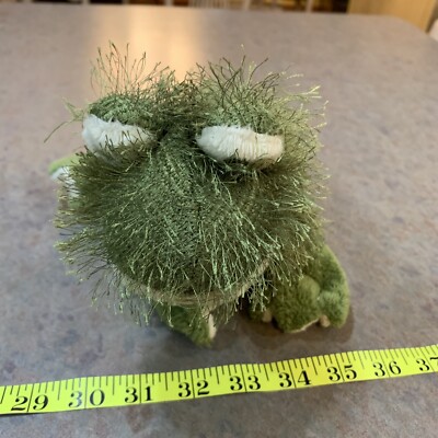 Webkinz Frog HM001 Plush Stuffed Animal Hairy Stringy NO CODE Cute