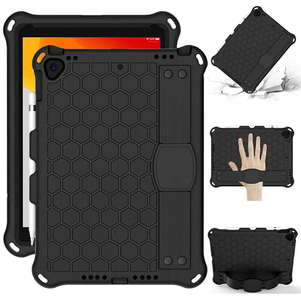 For iPad 5 6 7 8 9th Mini 5 Pro 11 2021 Air 4 3 2 Kids Shockproof EVA Case Cover - Image 3 of 4