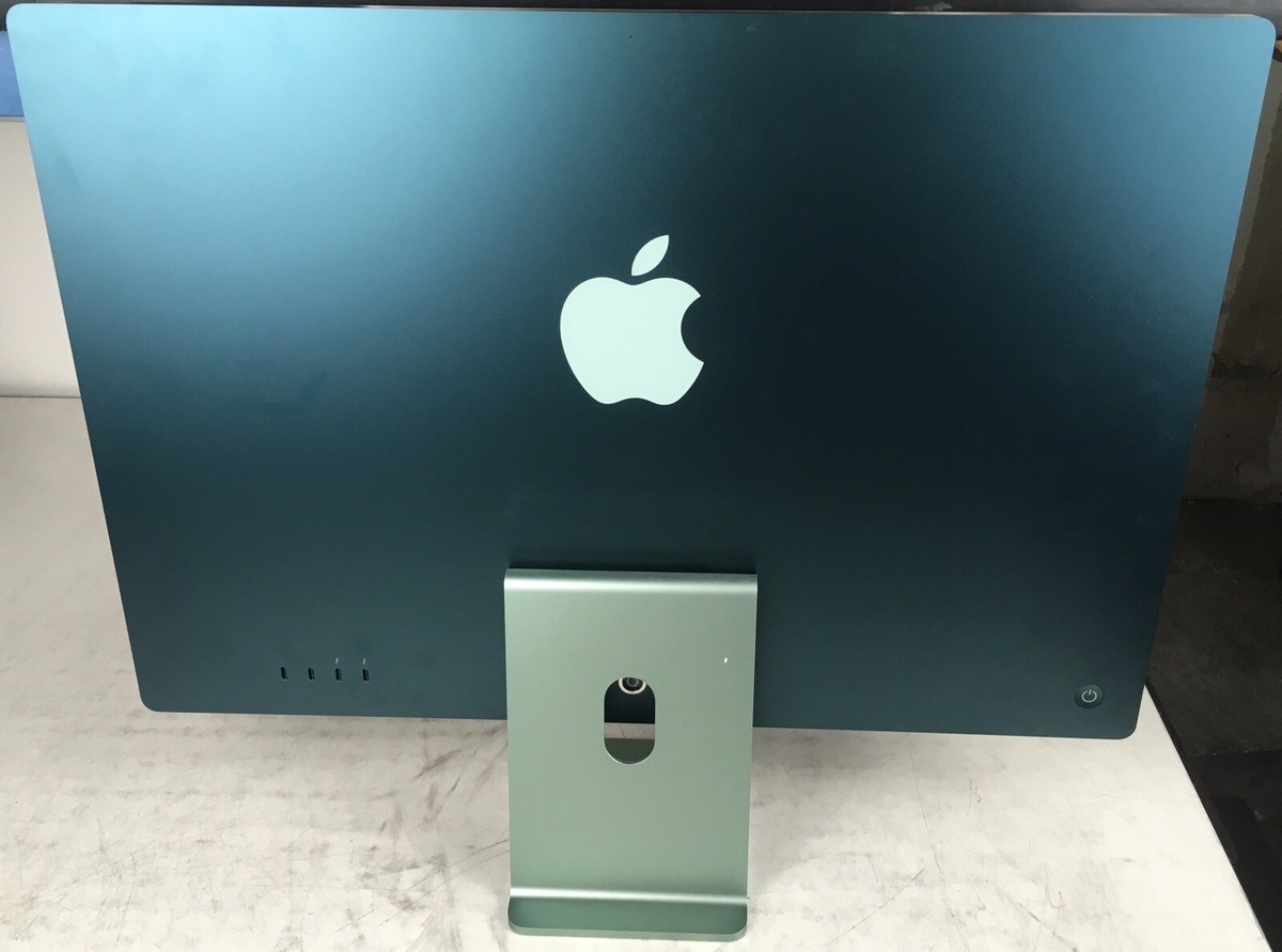 2021 Apple iMac 24-Inch M1 Chip 512GB SSD 8GB RAM Green w