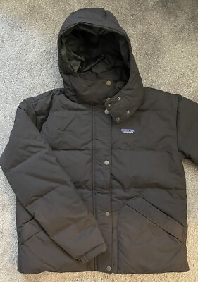 Patagonia Women's Downdrift Jacket Black 20625 Size L Retail $329