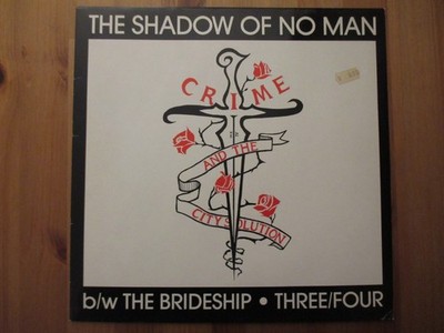 CRIME AND THE CITY SOLUTION - The Shadow Of No Man - Vinyl 12'' Maxi Germany 1989