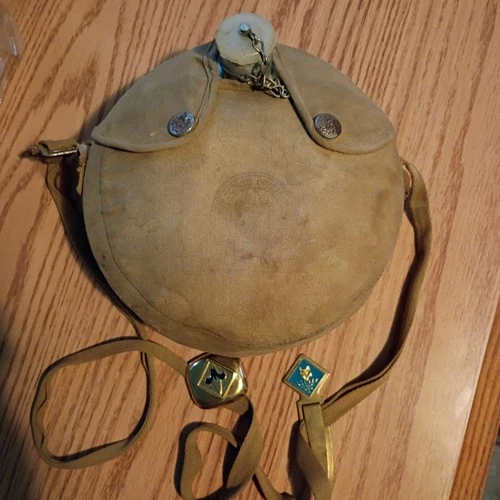 Boy Scouts of America Vintage Aluminum Water Canteen