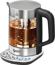 Magic Mill Pro Electric Kettle with Tea Infuser and Temperature Control - Keep W