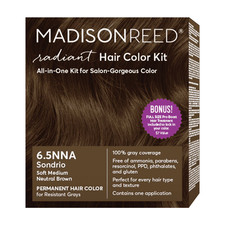 Madison Reed Hair Color Kit, Sondrio (6.5NNA), Medium Neutral Brown