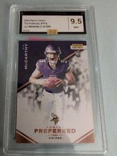 2024 Panini Instant The Preferred JJ McCarthy RC