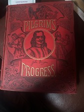 Pilgrim's Progress by John Bunyan (1890 HARDCOVER ) American Tract Society