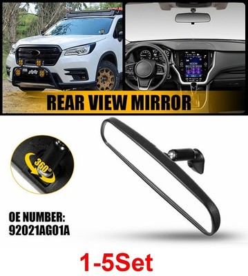 1-5X Inner Inside Rearview Rear View Mirror 92021AG01A For 19-22 Subaru Ascent