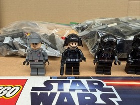 LEGO Star Wars 9492 TIE Fighter 4 Minifigures 413 Pieces No Box Pre-Owned