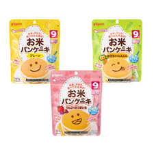 Pigeon Rice Pancake Apple Sweet Potato/ Pumpkin Carrot Flavor from Japan