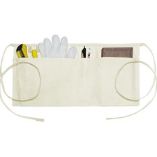Durable Canvas Work Waist Apron with 3 Pockets Ideal for Artists Craftsmen