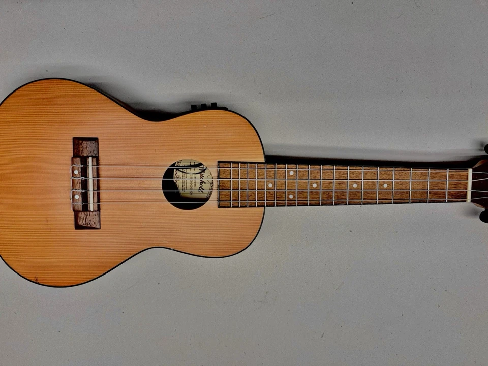 Mitchell MU50SE Acoustic-Electric Concert Ukulele with Solid Cedar Top Natural - Image 2 of 4